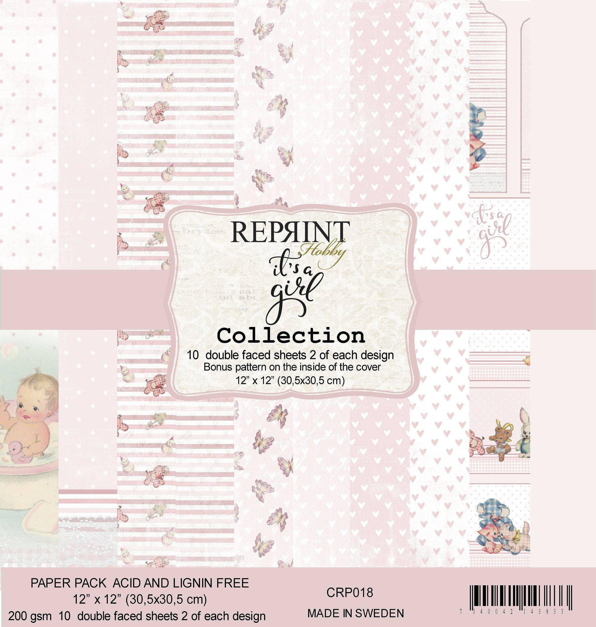 It's a Girl Collection 30,5 x 30,5 cm