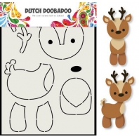 Dutch Doobadoo Card Art Rendier A5