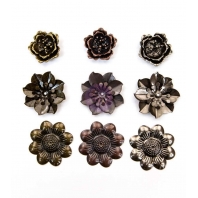 Finnabair Mechanicals Flowers - 9 stuks