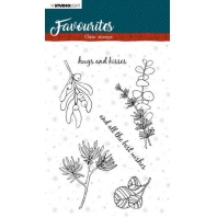 Studio Light ClearStamp A5l Winter's Favourites nr 504
