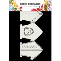 Dutch Doobadoo Card Art Gingerbread House A4