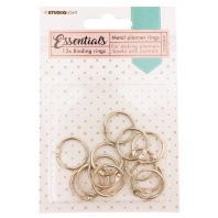 Studio Light Binding rings Silver Planner Essentials 12 stuks nr 3