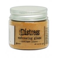 Ranger Distress Embossing Glaze Antique Linen
