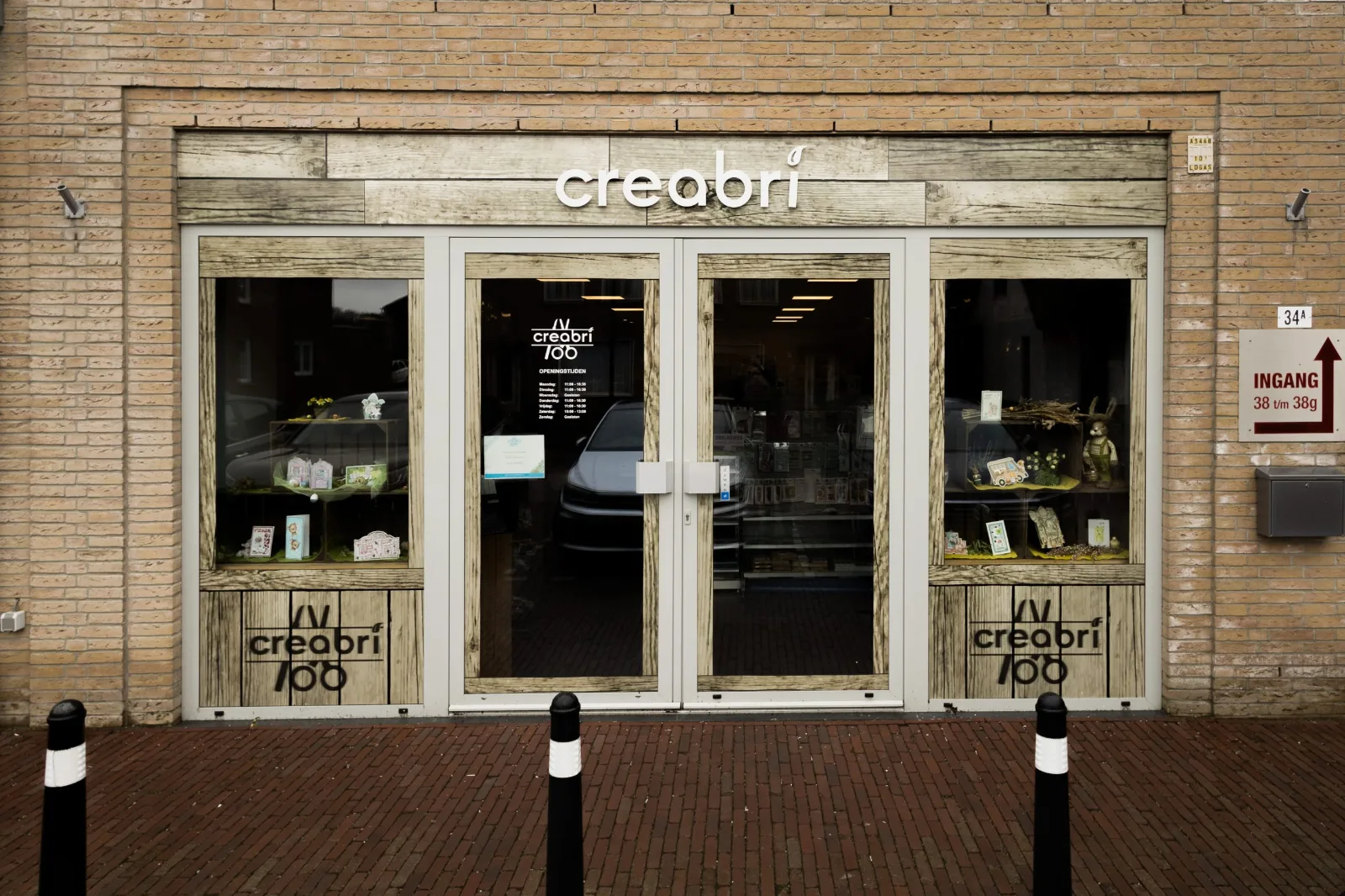 De winkel van Creabri in Schijf