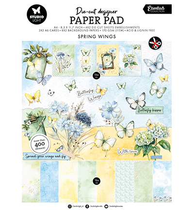 Studio Ligt Die-cut Designer Paper Pad