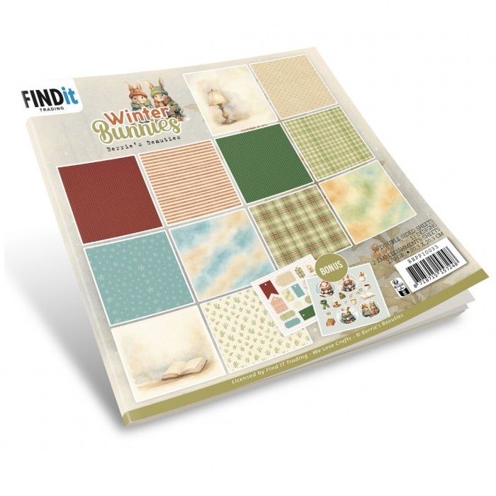 Berries Beauties - Winter Bunnies - paperpack