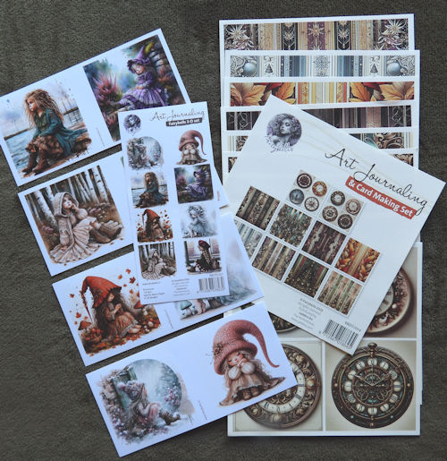 Art Journaling & Card Making combi/voordeelset 1 Timeless