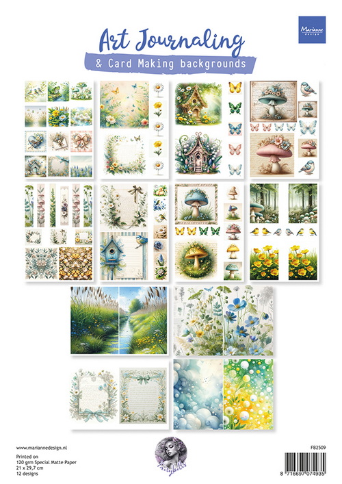 Marianne Design - Art Journaling spring set - by Fairybells