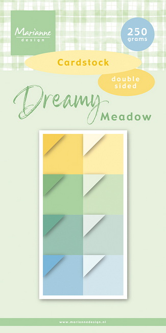 Marianne Design - Pretty Papers bloc Dreamy Meadow Cardstock