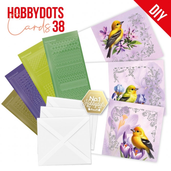 Hobbydots Cards 38 - Spring Birds