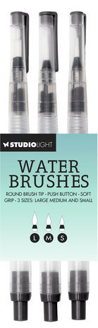Studio Light - Water Brushes Fine/Medium/Large