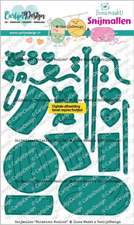 CarlijnDesign snijmallen Whimsical Woolies