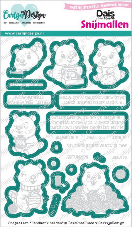 CarlijnDesign snijmallen Handwerk helden