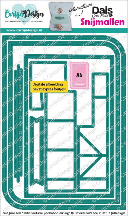 CarlijnDesign snijmallen Interactive Peekaboo Swing