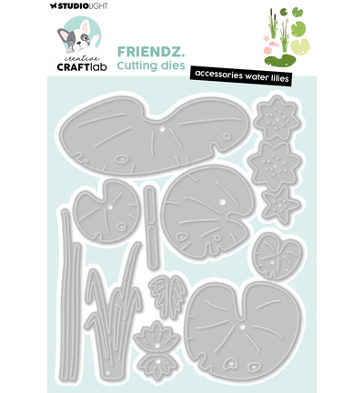 Studio Light - Creative Craftlab - Friendz Cutting Dies - Accessories water lilies