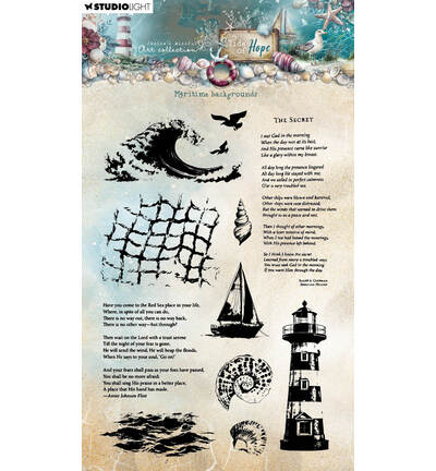 Studio Light - Tide of Hope - clear Stamps