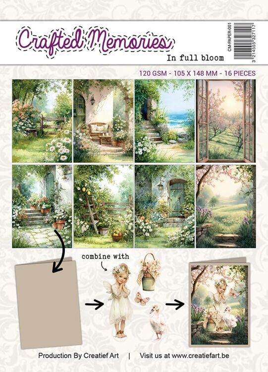 Crafted Memories - in Full Bloom - paperpad