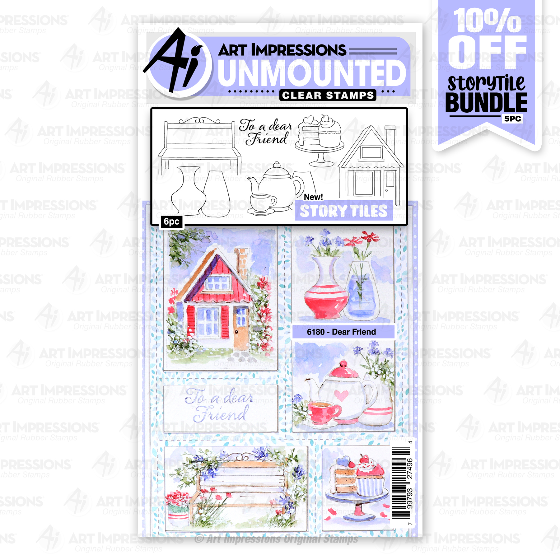 Art Impressions - Dear Friend 6180