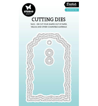 Studio Light Essentials - Cutting Dies - rectangle tag