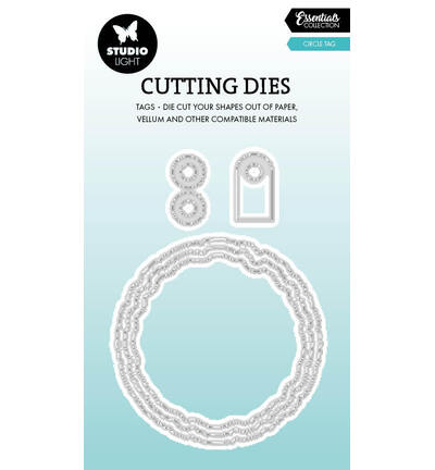 Studio Light Essentials - Cutting Dies - circle tag