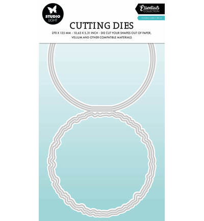 Studio Light Essentials - Cutting Dies - Folded Card Circle