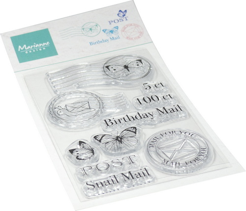 Marianne Design - Clear Stamp Postmark