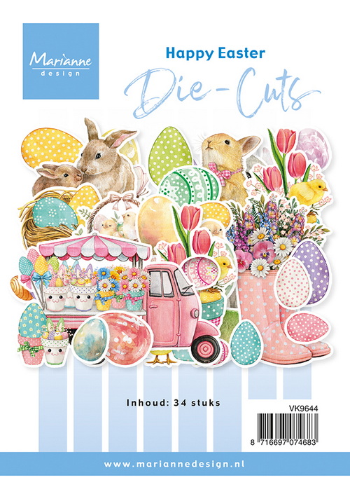 Marianne Design -  Die cuts - Happy Easter