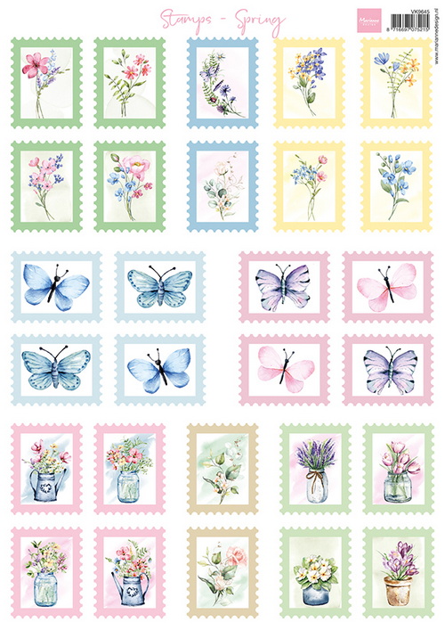 Marianne Design - knipvel Stamp - Spring