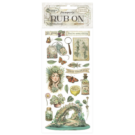 Stamperia - Herbarium Silvae - Rub On Bridge