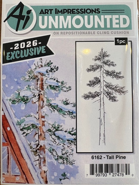 Art Impressions - Exclusive 2026 - Tall Pine 6162