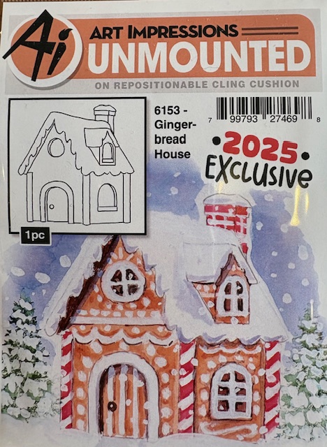 Art Impressions - Exclusive 2025 - Gingerbread House