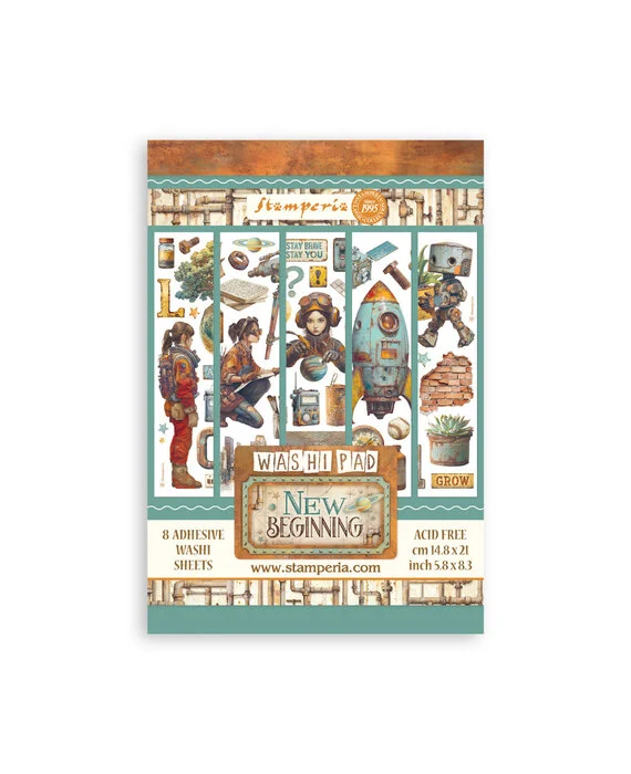 Stamperia - Washi Pad - A New Beginning