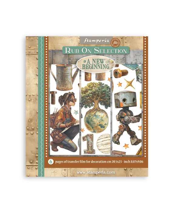 Stamperia - Rub on Selection - A New Beginning