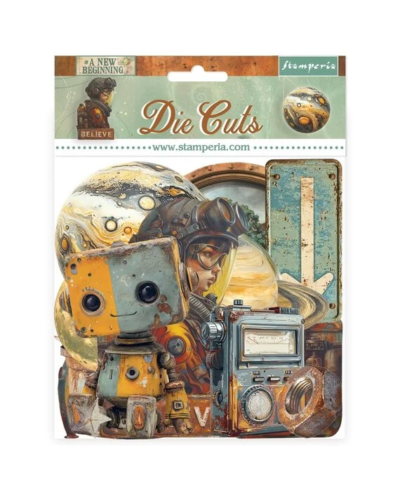 Stamperia - Die Cuts - A New Beginning