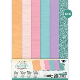 Berries Beauties - Dragonflies - Linnenkarton Pak A4