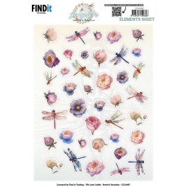 Berries Beauties - Dragonflies - Small Elements