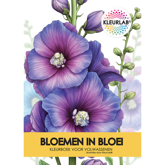 Kleurlab - Kleurboek voor Volwassenen - Bloemen in Bloei