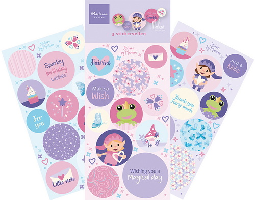 Marianne Design - Stickers Magical Garden by Marleen