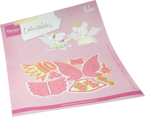 Marianne Design - Collectables Angel and Fairy accessoires by Marleen