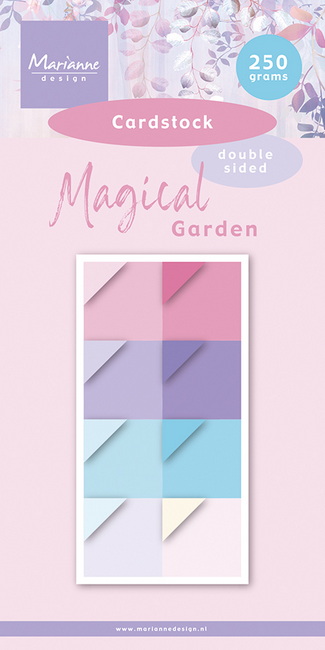 Marianne Design - Pretty Papers bloc Magical Garden Cardstock