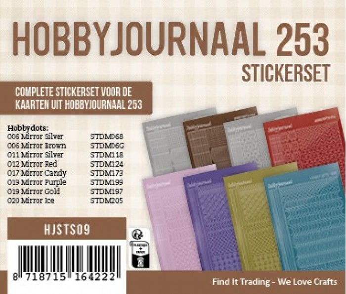 Stickerset Hobbyjournaal 253