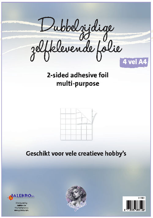 Jalekro - Dubbelzijdige zelfklevende folie A4