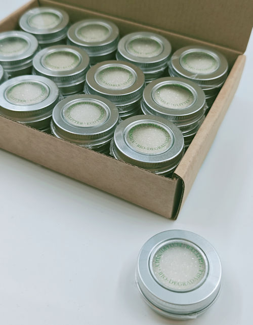 Hobby & Crafting fun - Bio Glitter White