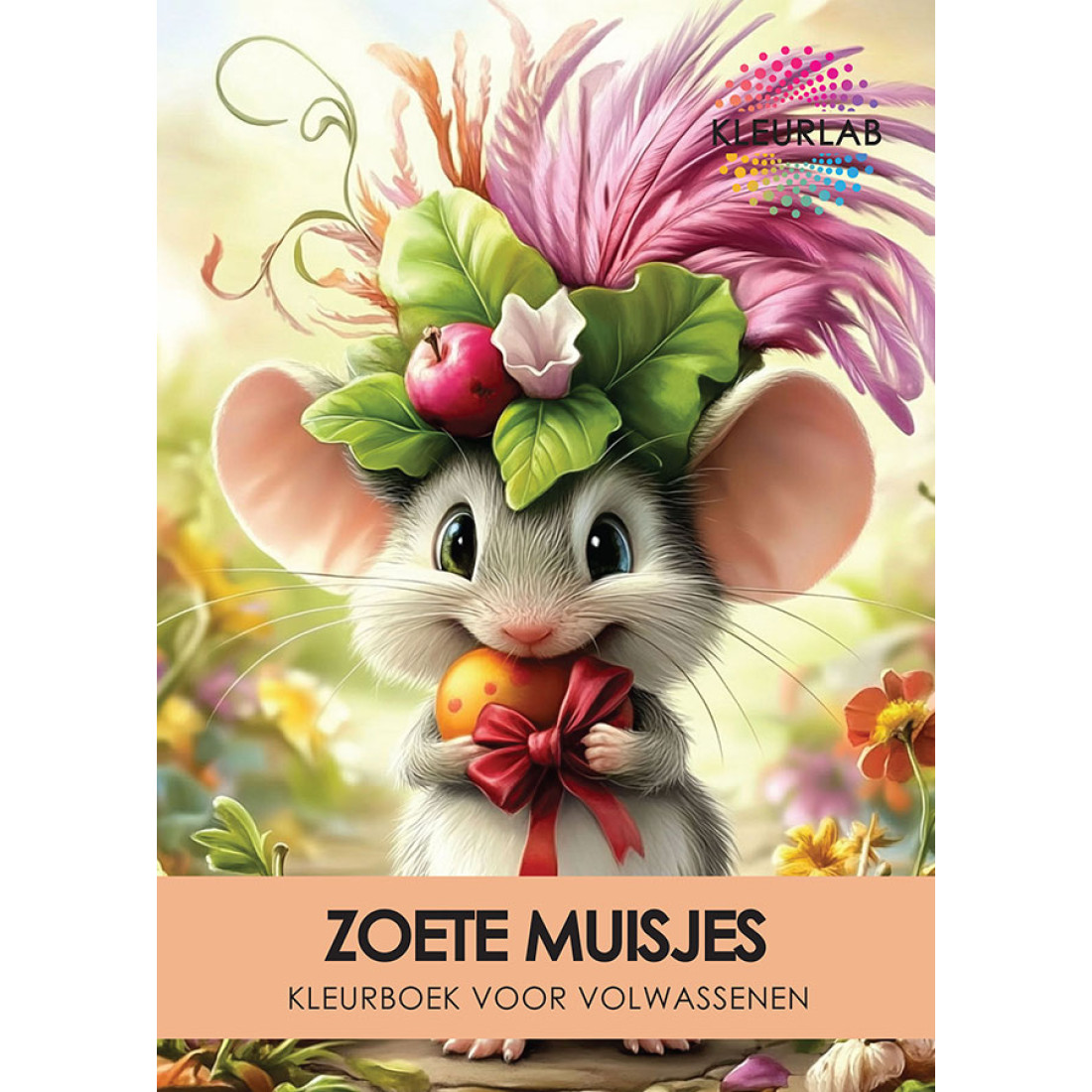 Kleurlab. - Kleurboek voor volwassenen - Zoete Muisjes