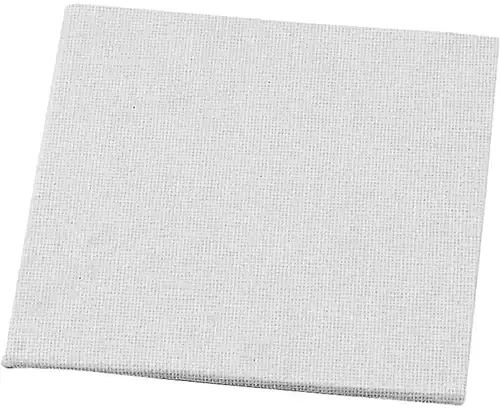 CC Canvas Panel , white, size 10x10cm,thickness 3mm,280g