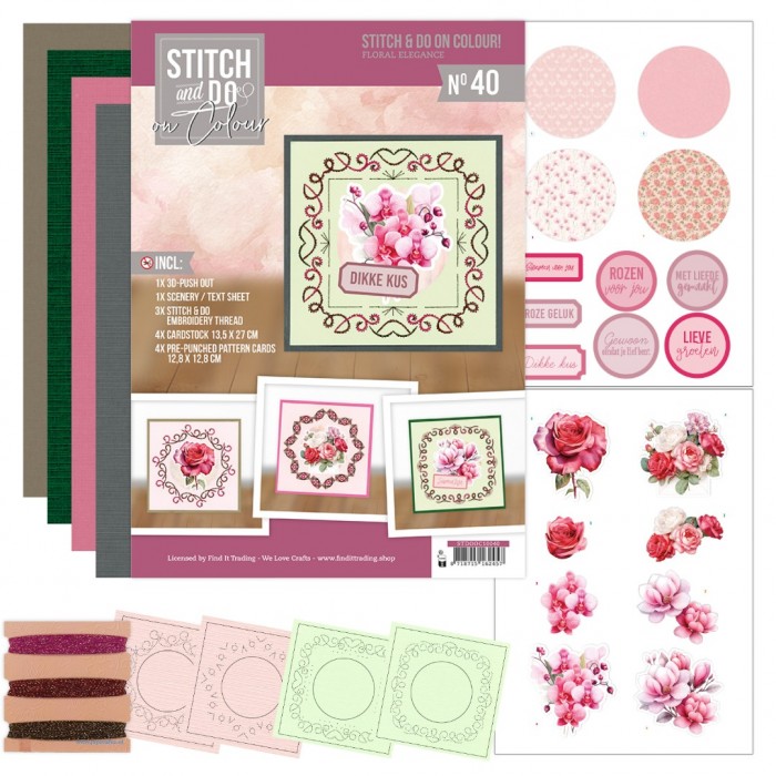 Stich and Do on Colour 40 - Floral Elegance
