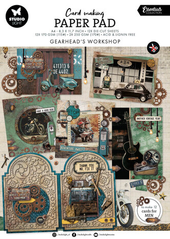 Studio Light - Card Making Papered - Gearheads Workshop