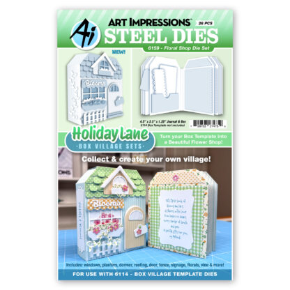 Art Impressions - Floral Shop Die Set 6159