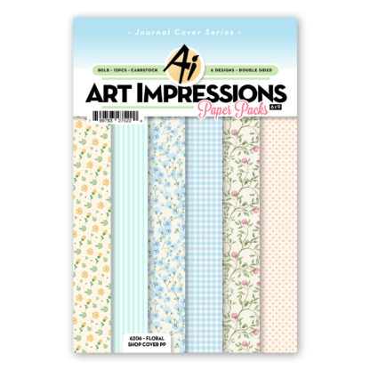 Art Impressions - Floral Shop Cover PP 6206