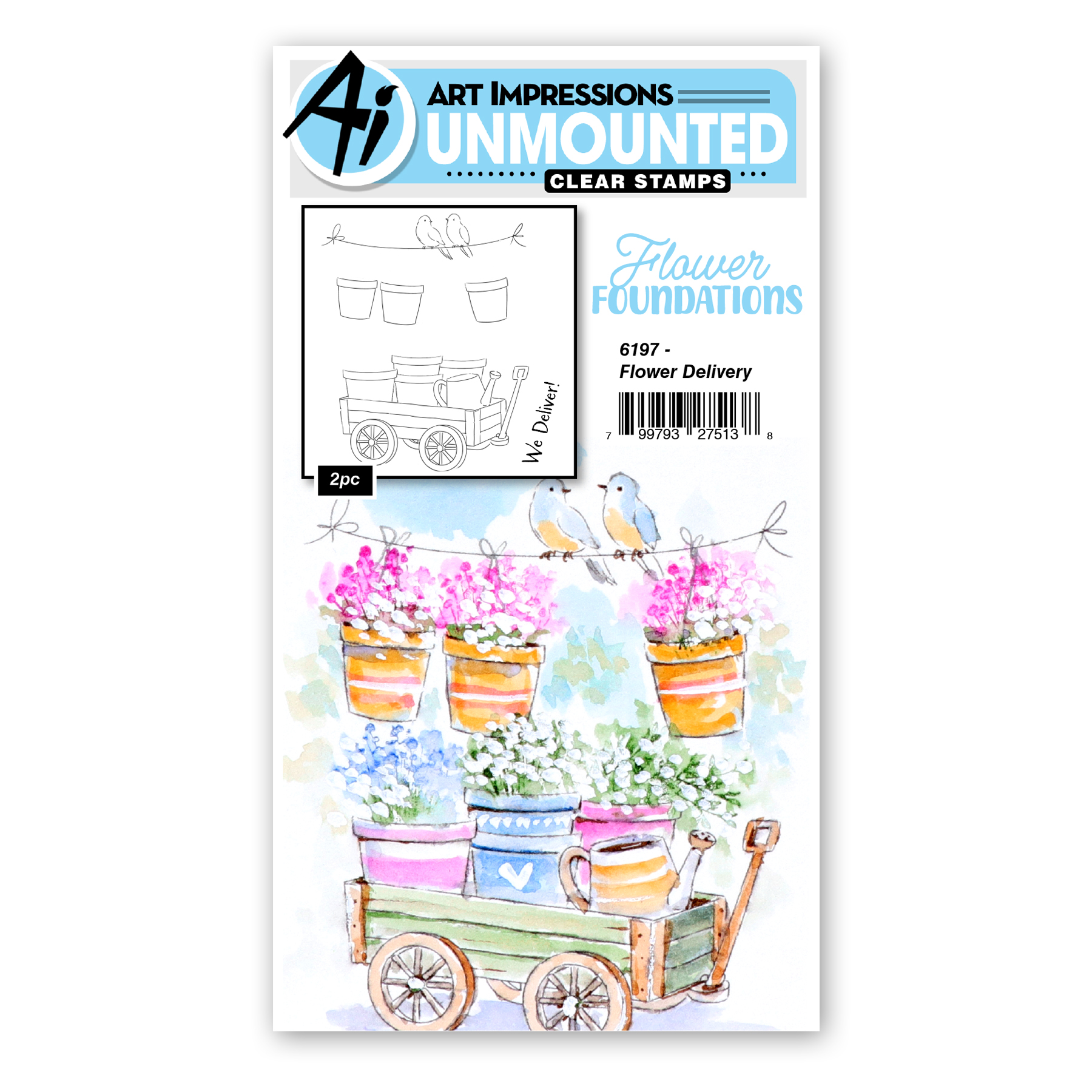 Art Impressions - Flower Foundations - Flower Delivery6197